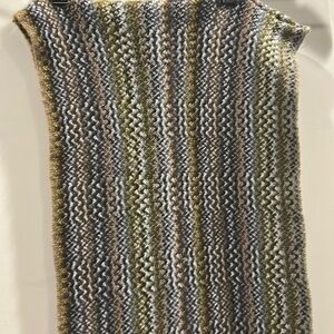 J.Jill Knit Infinity so soft Scarf Multi Fall Autumn colors size OS Like New!